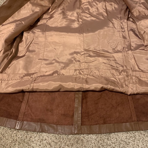 Brown Leather Jacket - Picture 2 of 4